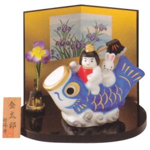 金太郎 出世鯉 (白磁) 五月人形 端午の節句 ...の商品画像