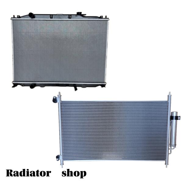 ラジエター・コンデンサー  ２点セット  新品 ステップワゴンスパーダ RK5・RK6・RK7 即納...