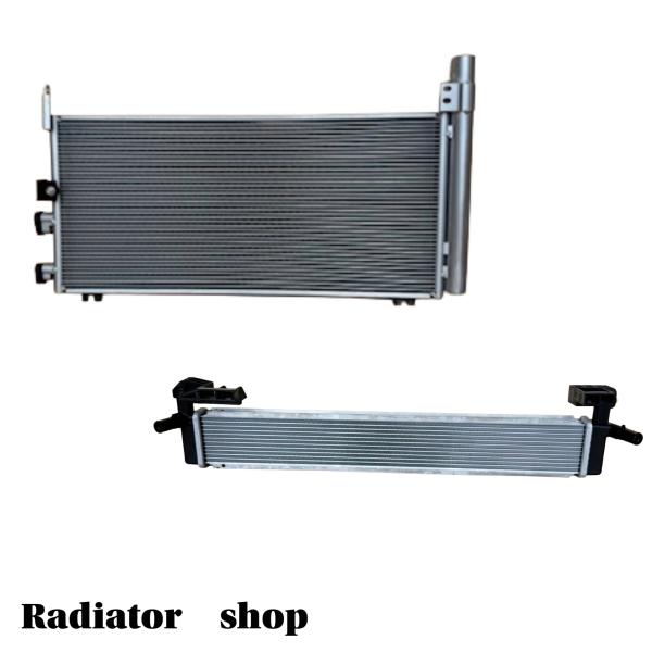 ２点セット 新品インバーター用ラジエーター コンデンサージャパンタクシー NTP10 JPN TAX...