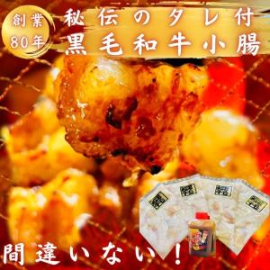 国産ホルモン 黒毛和牛小腸たっぷり１kg(250g×4P) 秘伝焼肉のたれサービス
