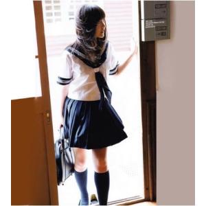 セーラー服　オーソドックス半袖３本線　