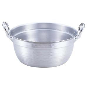 DON /即納/ アルミ 料理鍋 54cm 日本製 / 打出料理鍋 両手鍋 円付鍋 段