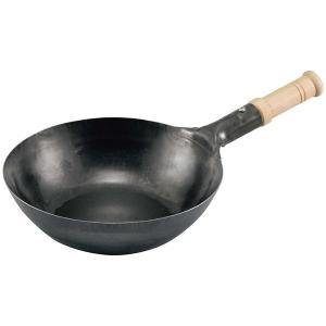中華鍋 片手中華鍋 純チタン 北京鍋39cm 1-0426-0205 : 料理道具の