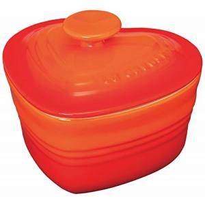 LE CREUSET(ル・クルーゼ) ラムカン・ダムールS (フタ付) 910031-10 オレンジ｜setoyasupply