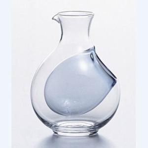 江戸ガラス　徳利 冷酒カラフェ 氷ポケット付徳利 61048DV : 料理道具のデパート 三起堂