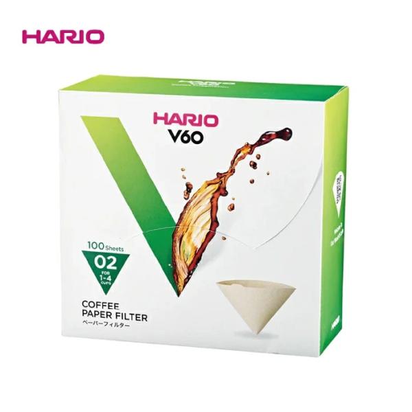 ハリオ　V60　用ペーパーフィルター　V02用　100枚　VCF-02-100MK　Hario