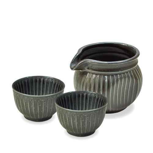 SOGI 酒器 3点セット 黒 797233