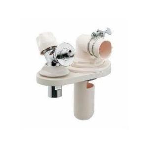 [426-040]KAKUDAI/カクダイ 嵩上げ用洗濯機排水トラップ　水栓つき