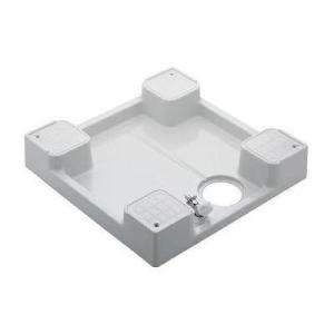 [426-501K-W]KAKUDAI/カクダイ 洗濯機用防水パン　水栓つき　ホワイト〈426-50...