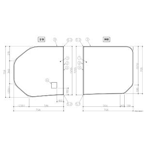 TOTO 送料無料 お風呂のふた 風呂ふた 2枚割りフタ HD160 ラウンドラク