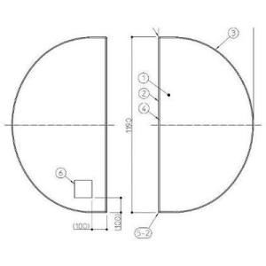 [AFKKS81070KSAA21W]TOTO　浴室部材　KG140SEBラクかる2枚　