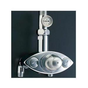 [BF-20TM-25B]INAX/LIXIL 大型サーモスタット付バルブ　パブリック向け　露出配管...