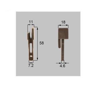 ポイント5倍[C8ADP24]トステム/LIXIL/新日軽　部材　網戸外れ止め