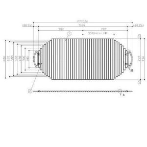 [EKK80085W]TOTO 165クレイドルシャッター風呂蓋