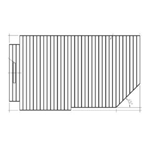 [EKK80088WR1]TOTO 130ラウンドシャッター風呂蓋R
