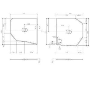 [EKK81092WL3]TOTO　2マイワリフタL ワイドヨクソ−　2枚割蓋Lワイド浴槽　