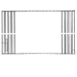 TOTO 風呂ふた EKK80056WL1 740x1068mm TOTO TOTO 風呂ふた 組みふた 1650クレイドル断熱風呂蓋L・R