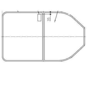 TOTO 風呂ふた 120ラウンド軽量蓋2枚L 【EKKS2ARAA21WN】 : 建材と住設