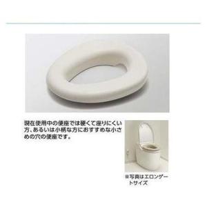 TOTO [EWC401S]TOTO トイレ やわらか補高便座 エロンゲートサイズ 大形