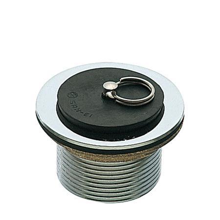 [H21-40]三栄水栓 SANEI  浴室周辺用品水栓柱 ゴム栓付風呂栓（ネジ付）  住宅設備 排...