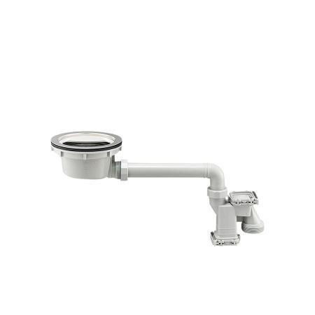 [H6560S]三栄水栓 SANEI キッチン周辺用品 流し台薄型トラップ 住宅設備 水回り 水周り...