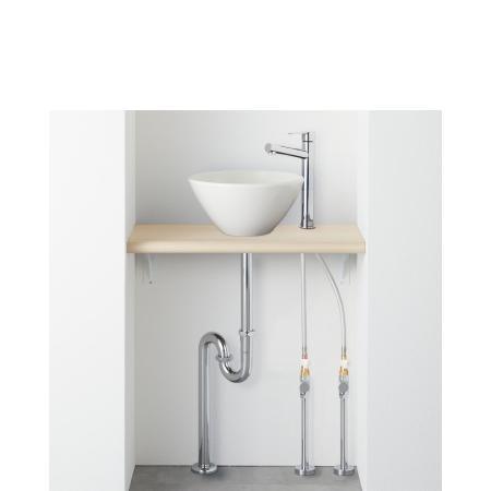 [HW01C601-K1V14]三栄水栓 ANYPLUS 手洗カウンターセット 手洗器ホワイト 混合...