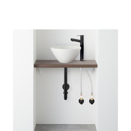 [HW01C602-K2V2M5M]三栄水栓 ANYPLUS 手洗カウンターセット 手洗器ホワイト混...