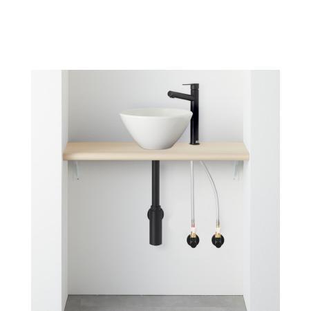 [HW01C751-K2V2M6M]三栄水栓 ANYPLUS 手洗カウンターセット 手洗器ホワイト混...