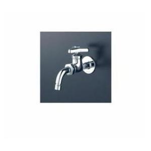 [K34BZ]KVK 洗濯機用単水栓 吐水口回転形給水栓 寒冷地仕様