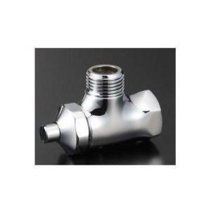 [K6AP4-10]KVK アングル形止水栓 ドライバー式　本体ナットなし K6AP4×10個セット