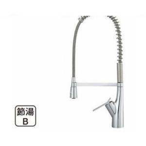 [K8731JV-13]三栄水栓 水栓金具 シングルワンホールスプレー混合栓