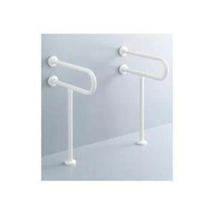 [KF-312AE70J]INAX/LIXIL 洗面器用手すり　壁床固定式 樹脂被覆タイプ〈KF-3...