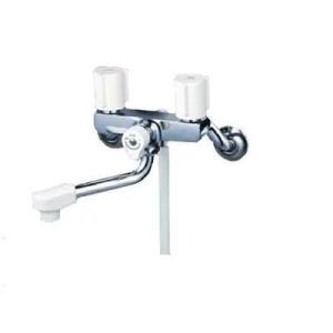 [KF2G3N]KVK 水栓金具 2ハンドルシャワー 150mmパイプ付〈KF2G3の後継品〉