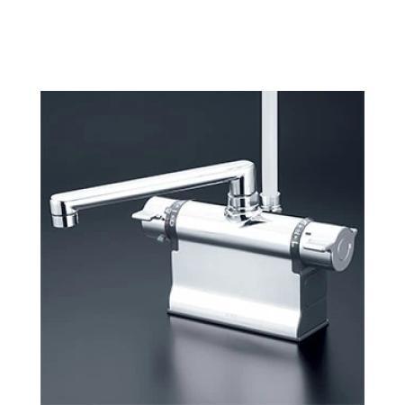 プレゼント付き[KF3011TMR2]KVK サーモスタット式シャワー　メッキシャワーヘッド付