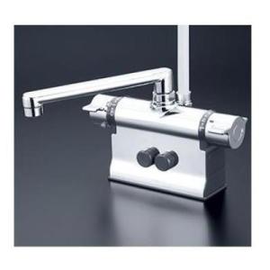 [KF3011ZTR3HS]KVK デッキ形サーモスタット式シャワー 撥水サーモシリーズ 寒冷地用 ...