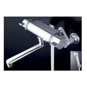 [KF800THA]KVK 水栓金具 楽締めソケット付 サーモスタット式シャワー 水栓