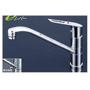 [KM5051TEC]KVK 水栓金具　流し台用シングルレバー式混合栓