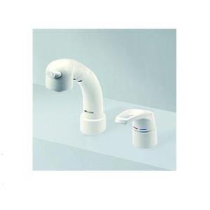 [KM8049N]KVK　洗面用水栓 傾斜水栓 シングル洗髪シャワー 一般地用