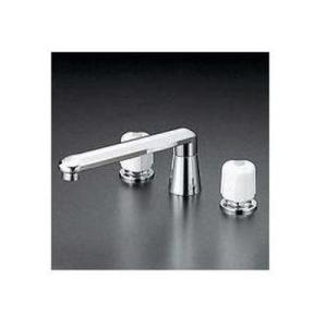 [KM82]KVK 水栓金具 バス用埋込２ハンドル混合栓　ユニオン接続