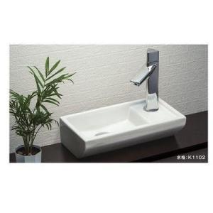 [KV435]KVK　手洗器　陶器　カラー：ピュアホワイト