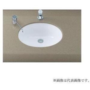 [L-2291]INAX/LIXIL はめ込みだ円形洗面器　アンダーカウンター式　