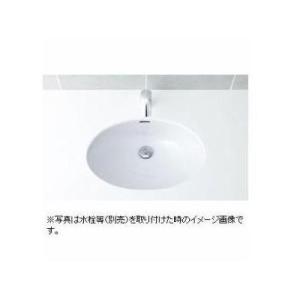 ∞[L-2295]■INAX/LIXIL はめ込みだ円形洗面器(アンダーカウンター式)
