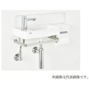 [L-D102LG-W]INAX/LIXIL オールインワン手洗 バックパネルあり　一般地　左仕様 ...