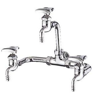 [LF-103W]INAX/LIXIL 化学水栓 三ッ口化学水栓 壁付形　呼び径13mm