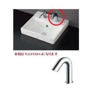 4台　TOTO台付自動水栓アクアオートTLE28SS1W TOTO アクアオート 台付自動水栓 TLE28SS1W(TLE28SS2W) : 広瀬