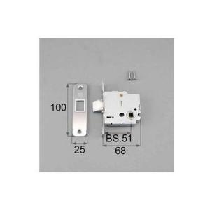 ポイント10倍[MDP378D]LIXIL/トステム 長座ハンドル用箱錠 室内ドア部品