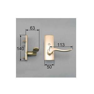 [MZTZTAK05]LIXIL/トステム スタイルＡタイプ把手　簡易錠 室内ドア部品