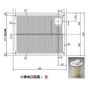 [PWSP80LJB2W]TOTO 洗濯機パンセット　PWP800LB2W+PJ2009NW 800...