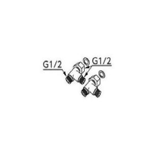 [RHE221N]TOTO 湯ぽっと部材　分岐金具 3連対応用