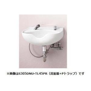 [S305DNU+TL45PR]TOTO　理容院・美容院用器具　洗髪器用セット　金具一式(Pトラップ)壁排水